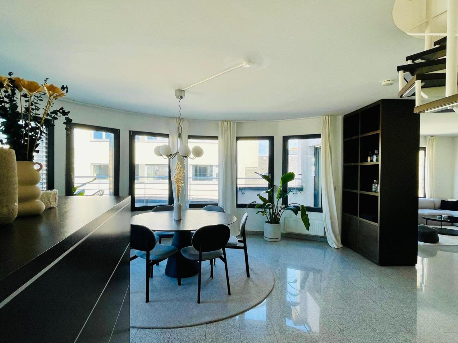 Appartement Lux Penthouse - Office, Terrace, Gym & Parking à Luxembourg Extérieur photo