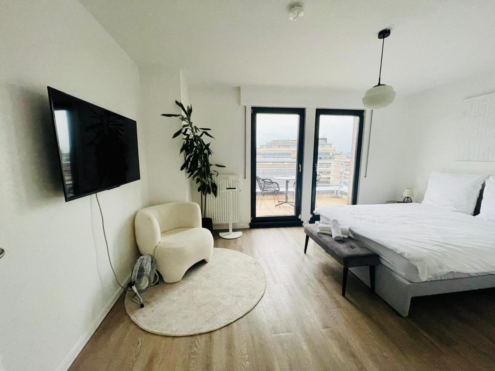 Appartement Lux Penthouse - Office, Terrace, Gym & Parking à Luxembourg Extérieur photo